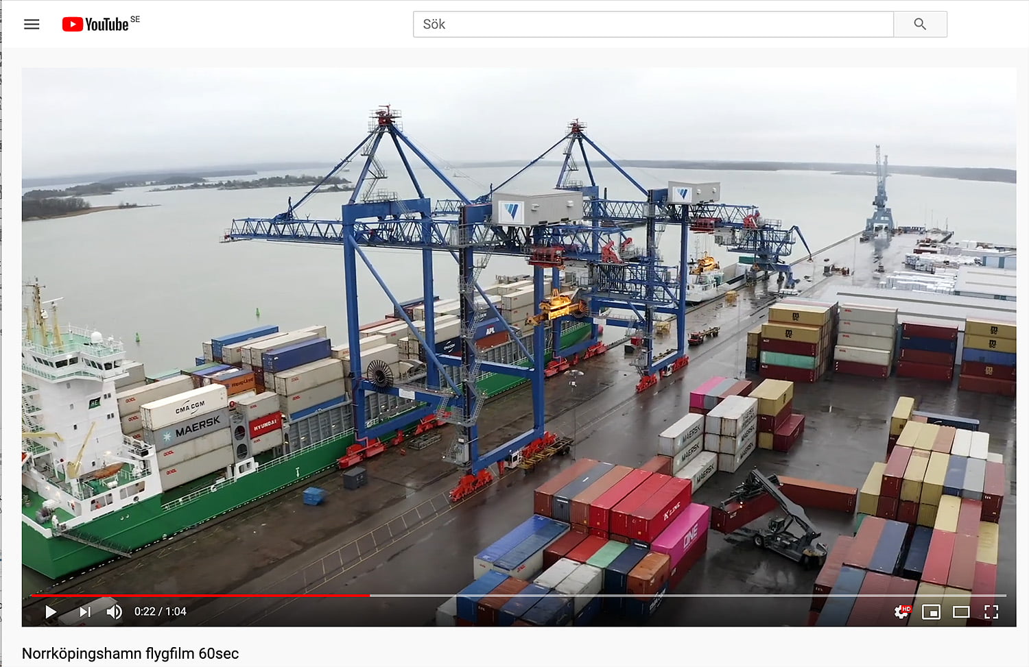 Drönarfilmning Fotograf Fredrik SchlyterNorrköping